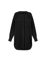 СОРОЧКА OVERSIZED BLACK