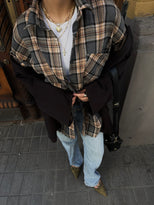 Сорочка з необробленими краями Manhattan