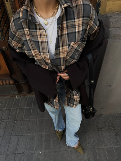 Сорочка з необробленими краями Manhattan