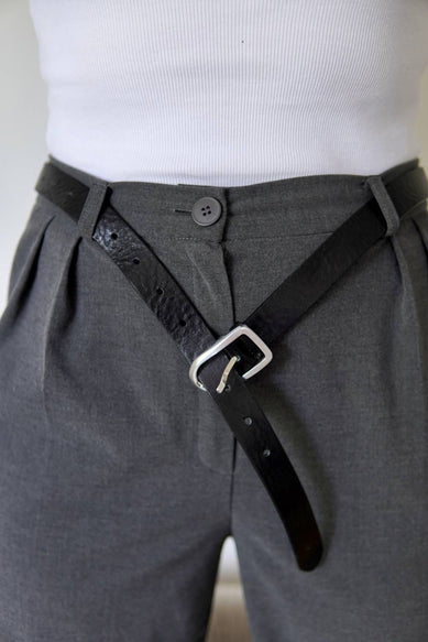 ШКІРЯНИЙ ПАСОК ЧОРНИЙ - якісний аксесуар LUCKYREEF