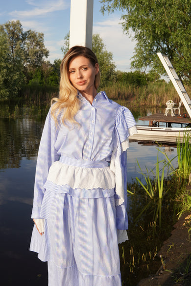СПІДНИЦЯ ПОДОВЖЕНА BLUE