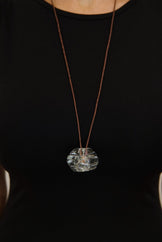 ПРИКРАСА КУЛЯ З ГУТНОГО СКЛА CLEAR