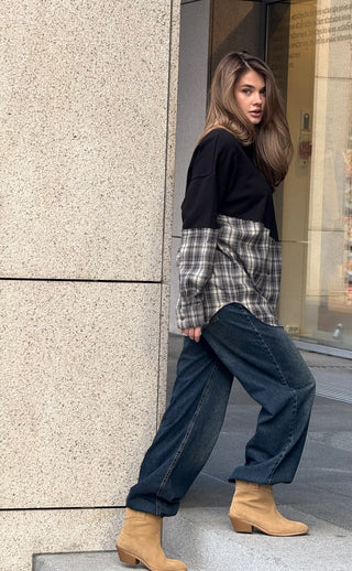 СВІТШОТ АСИМЕТРИЧНОГО КРОЮ SIERRA