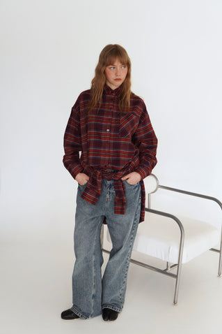 ТЕПЛА ФЛАНЕЛЕВА СОРОЧКА WARM RED