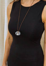 ПРИКРАСА КУЛЯ З ГУТНОГО СКЛА CLEAR