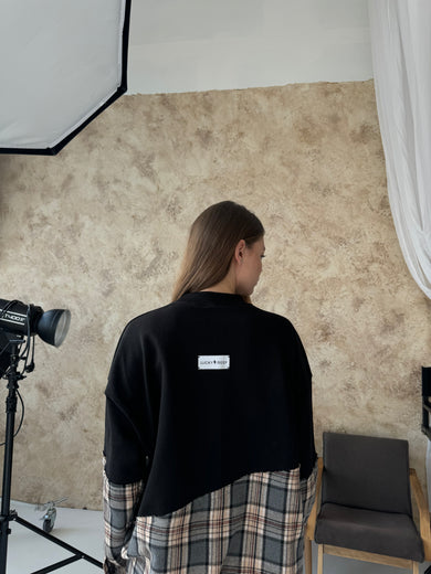 СВІТШОТ АСИМЕТРИЧНОГО КРОЮ MANHATTAN