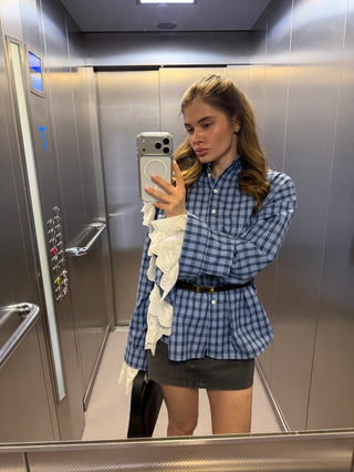 СОРОЧКА - ТРАНСФОРМЕР З ВОЛАНОМ ZURICH