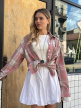 СОРОЧКА З МАНЖЕТАМИ PEACH