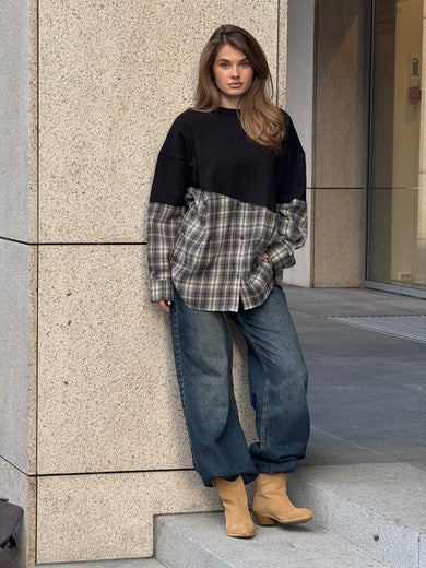 СВІТШОТ АСИМЕТРИЧНОГО КРОЮ SIERRA