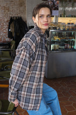 Сорочка з необробленими краями Manhattan