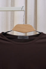 ЛОНГСЛІВ SKIN У ШОКОЛАДНОМУ КОЛЬОРІ