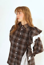 СОРОЧКА - ТРАНСФОРМЕР З ВОЛАНОМ ROYAL