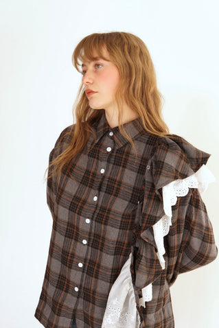 СОРОЧКА - ТРАНСФОРМЕР З ВОЛАНОМ ROYAL