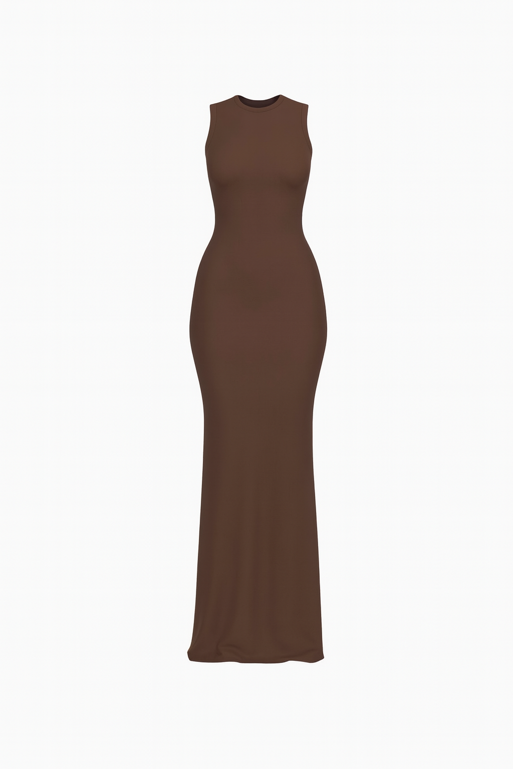 ТРИКОТАЖНА СУКНЯ SKIN ШОКОЛАДНА