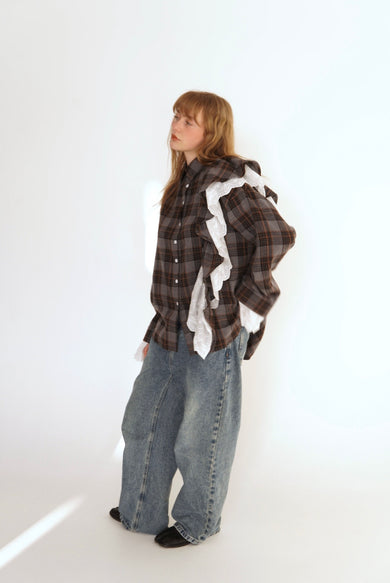 СОРОЧКА - ТРАНСФОРМЕР З ВОЛАНОМ ROYAL