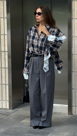 СОРОЧКА - ТРАНСФОРМЕР З ВОЛАНОМ БУРБОН