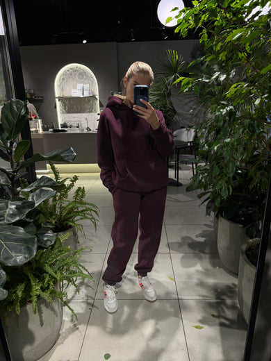 Теплий костюм Футер - Марсала