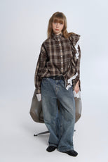 СОРОЧКА - ТРАНСФОРМЕР З ВОЛАНОМ OXFORD